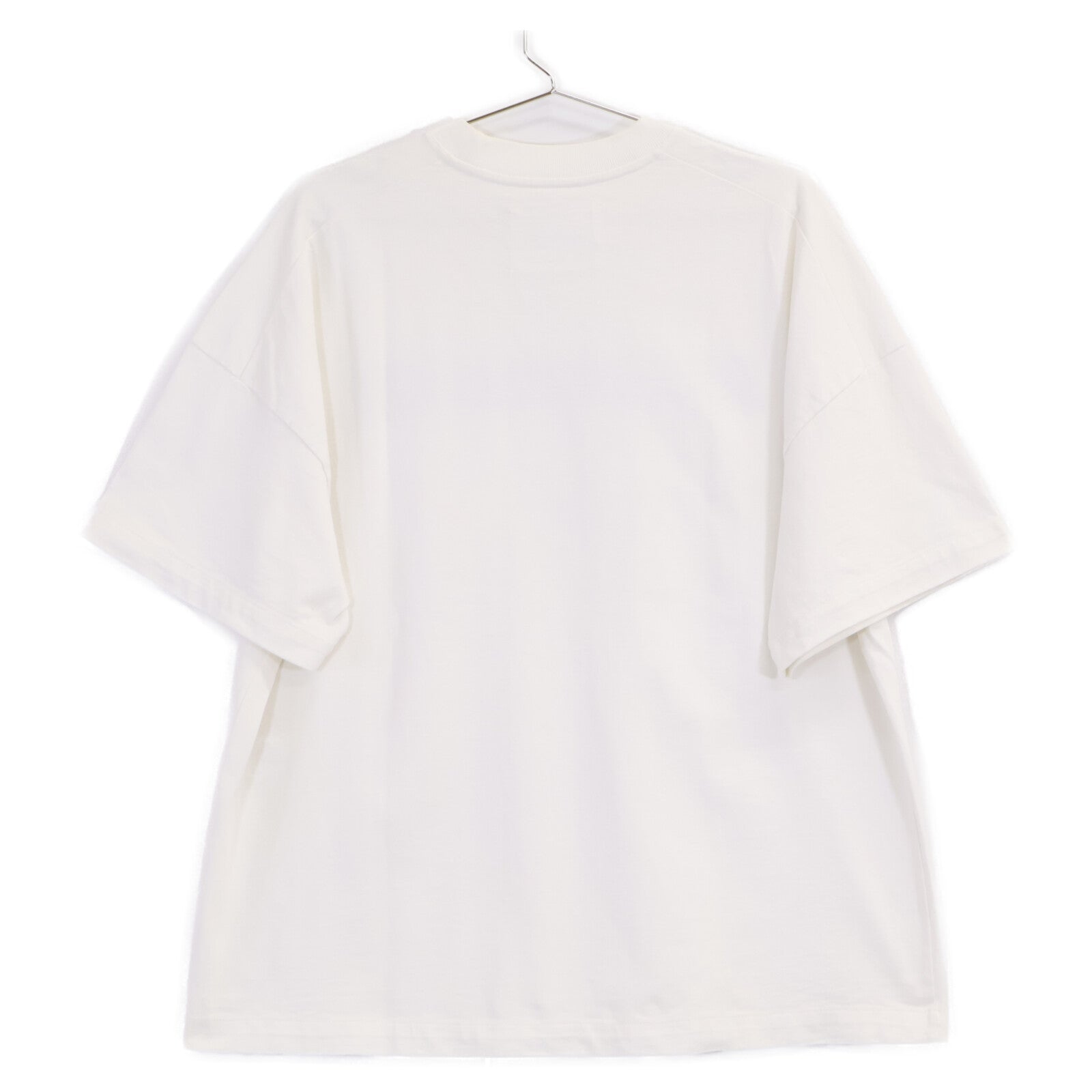 JILSANDER ジルサンダー JSMS707045MS24870811 ホワイト コットンジャージー ロゴプリント ショートスリーブ トップス