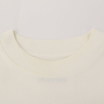 JILSANDER ジルサンダー JSMS707045MS24870811 ホワイト コットンジャージー ロゴプリント ショートスリーブ トップス