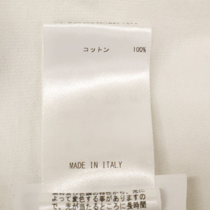 JILSANDER ジルサンダー JSMS707045MS24870811 ホワイト コットンジャージー ロゴプリント ショートスリーブ トップス