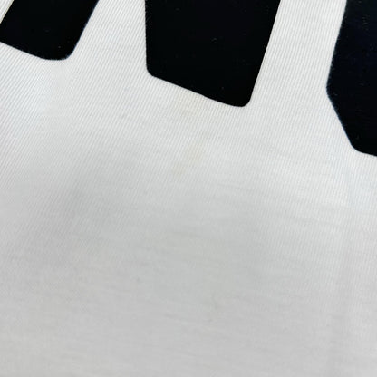 MONCLER モンクレール ホワイト コットン MAGLIA T-SHIRT ロゴプリント ショートスリーブカットソー トップス