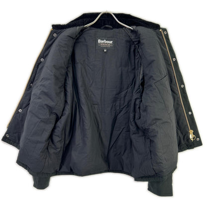 Barbour バブアー 25AW 252MCA1065 ブラック コットン混 PADDED TRANSPORT JACKET/パデッド トランスポート ジャケット ジャケット