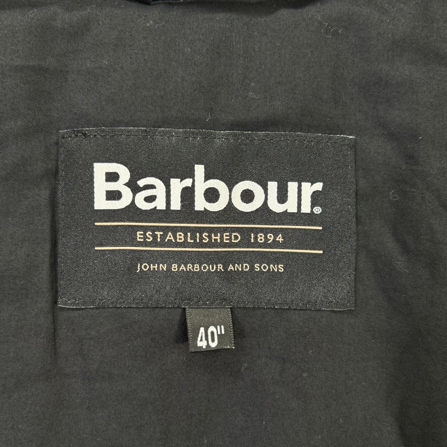 Barbour バブアー 25AW 252MCA1065 ブラック コットン混 PADDED TRANSPORT JACKET/パデッド トランスポート ジャケット ジャケット
