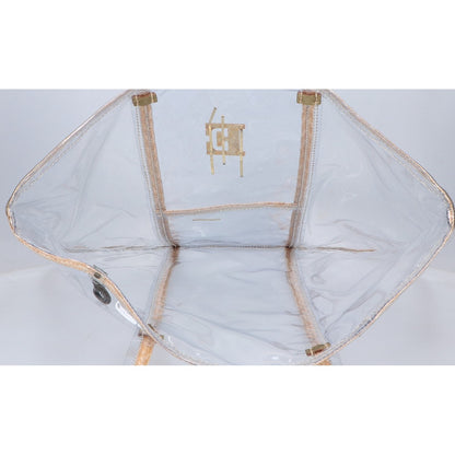eb.a.gos エバゴス 2019SS miracle magic trick c.c.k ミラクル マジック トリック ク・ク・ク バカンス ビニール/ストローブレード トートバッグ