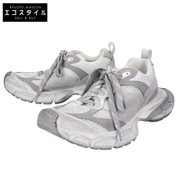 BALENCIAGA バレンシアガ 美品 759693 メッシュ×スエード 3XL ローカットスニーカー シューズ