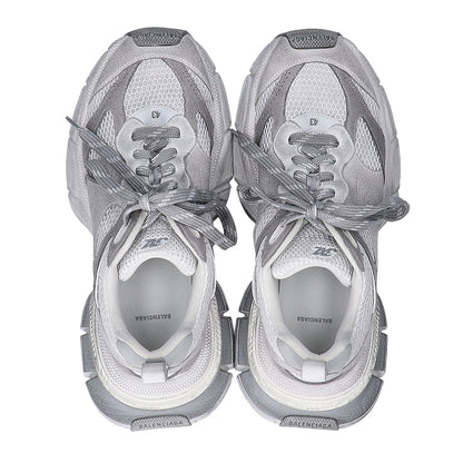 BALENCIAGA バレンシアガ 美品 759693 メッシュ×スエード 3XL ローカットスニーカー シューズ