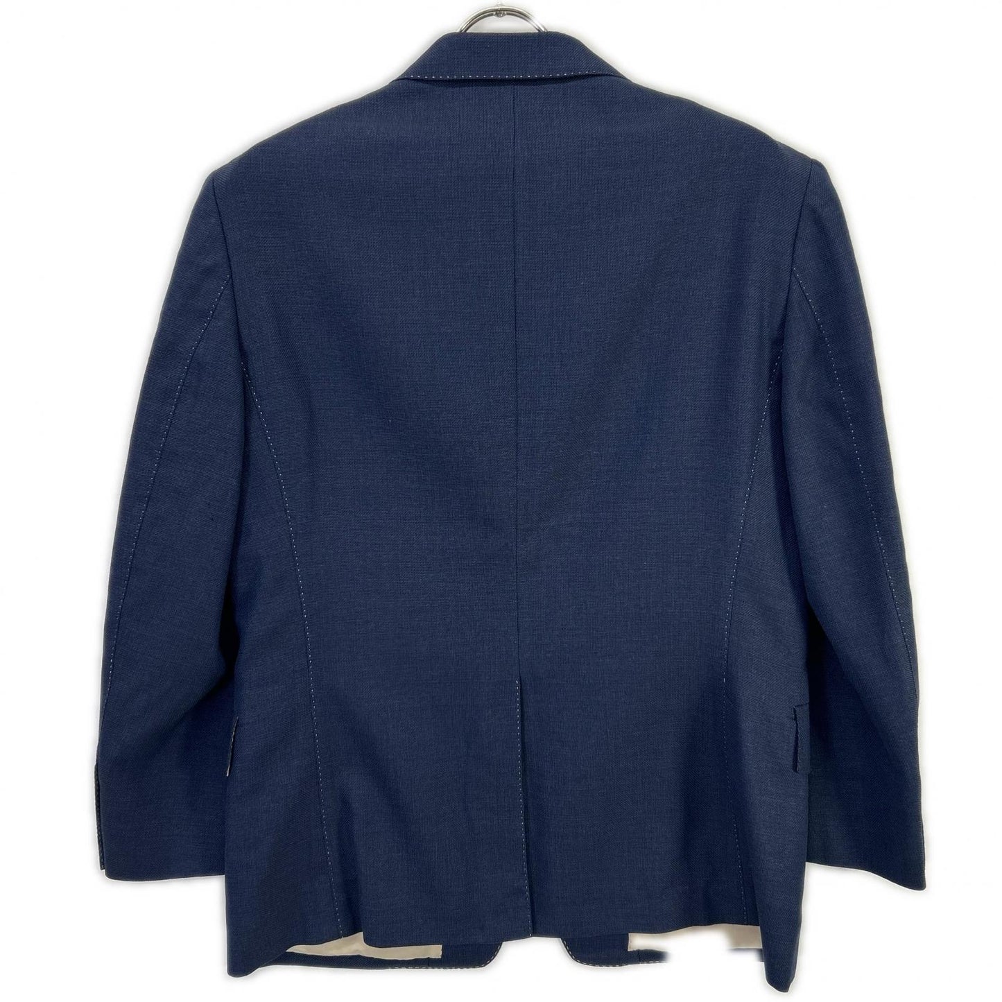 PaulSmith ポールスミス ネイビー シルクブレンド ウール 2B テーラードジャケット ジャケット