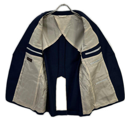 PaulSmith ポールスミス ネイビー シルクブレンド ウール 2B テーラードジャケット ジャケット
