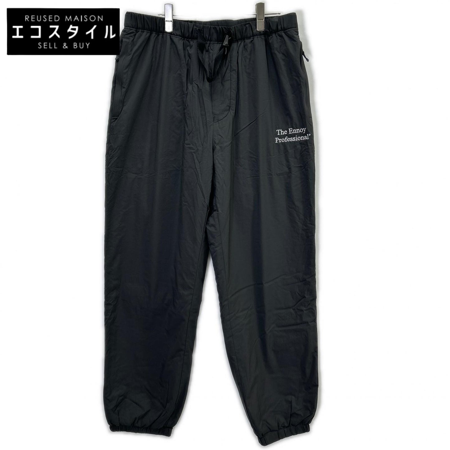 ennoy エンノイ AW25BRENPT01LP グレー ナイロン リップストップ NYLON PADDED PANTS ボトムス