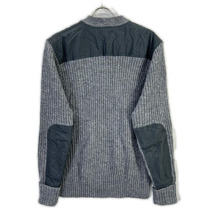 L.L.Bean エルエルビーン 228198 グレー ウール ヘンリーネック コマンドセーター トップス