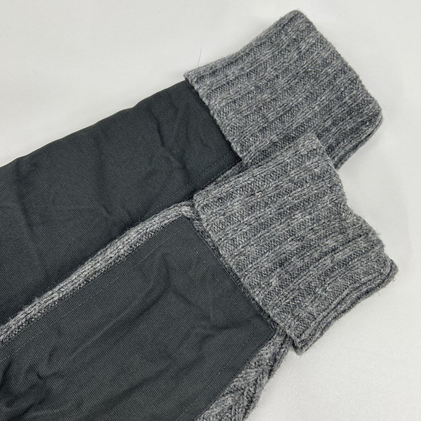L.L.Bean エルエルビーン 228198 グレー ウール ヘンリーネック コマンドセーター トップス