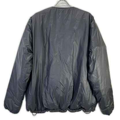 CMF シーエムエフ OUTDOORGARMENT　CMF2502-J08C ブラック PUFF SWEATER UL FULL ZIP ノーカラーパテッドジャケット ジャケット