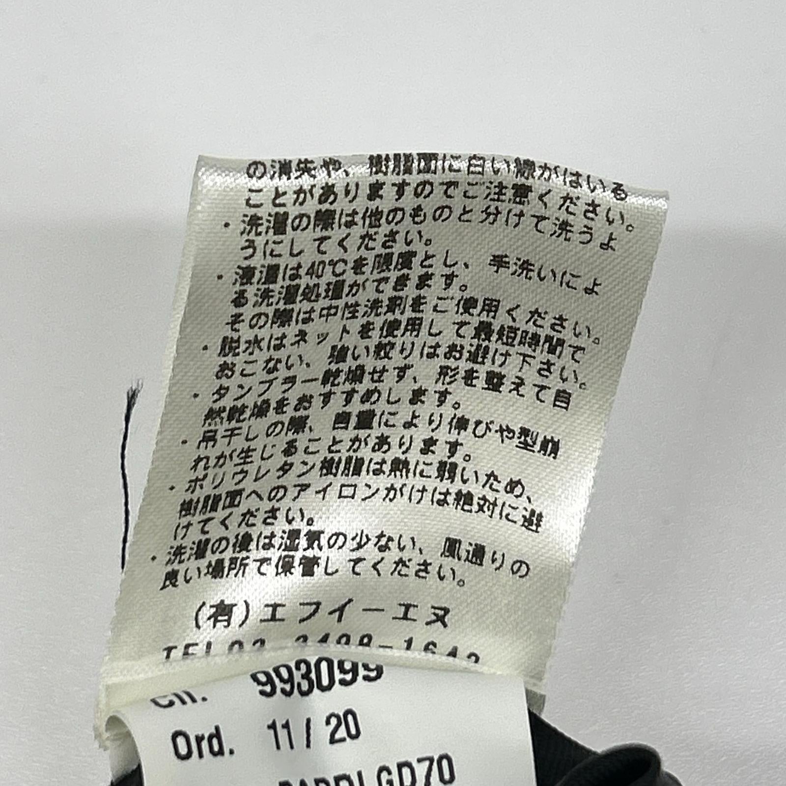 giab's ARCHIVIO ジャブスアルキヴィオ A5419 ブラック BARDI GOLD シンセティックレザー ジップアップ ブルゾン ジャケット