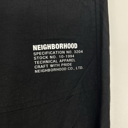 NEIGHBORHOOD ネイバーフッド 231TSNH-PTM02 23SS ブラック PFU PANTS ナイロンドローストリングイージーパンツ ボトムス