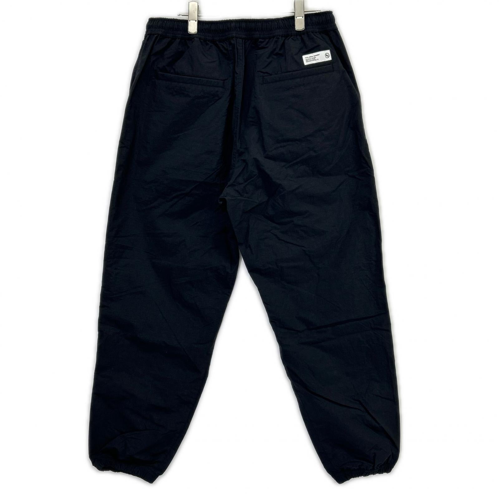 NEIGHBORHOOD ネイバーフッド 231TSNH-PTM02 23SS ブラック PFU PANTS ナイロンドローストリングイージーパンツ ボトムス