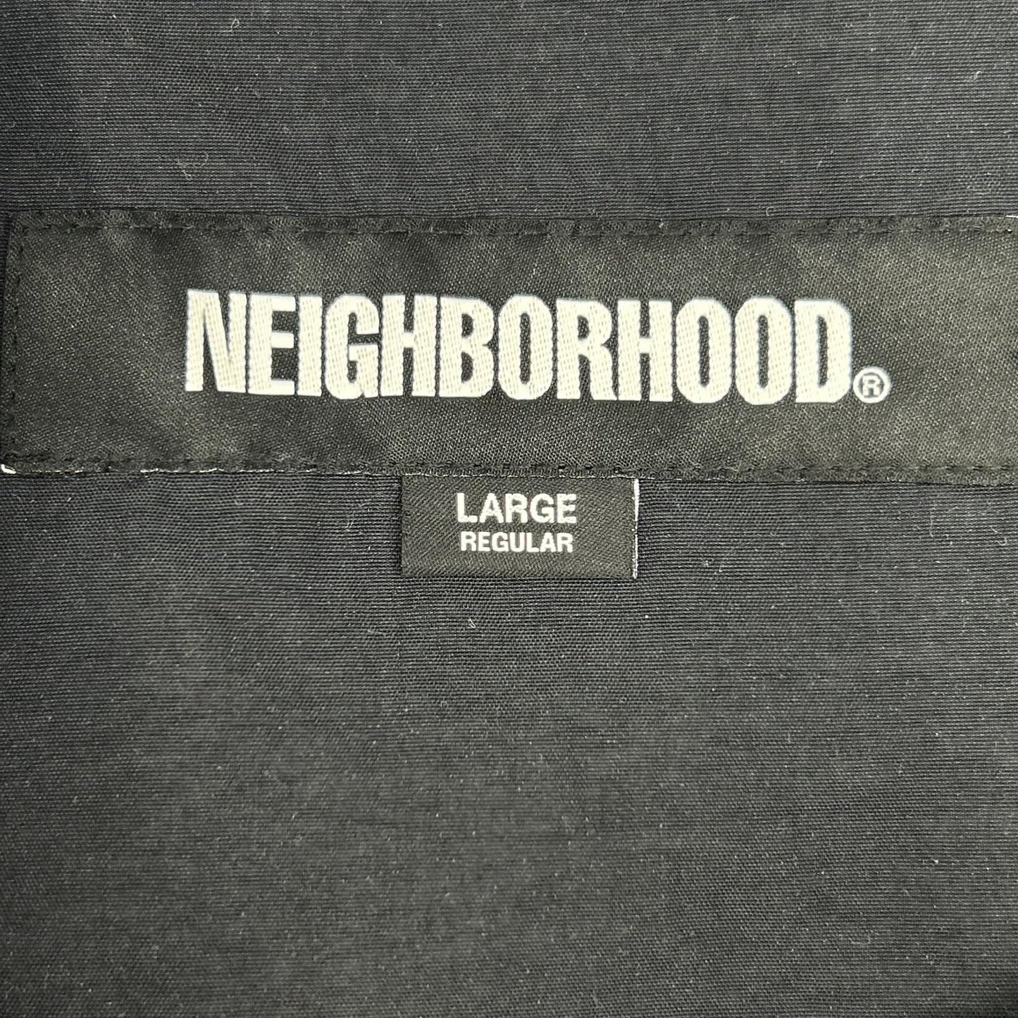 NEIGHBORHOOD ネイバーフッド 231TSNH-PTM02 23SS ブラック PFU PANTS ナイロンドローストリングイージーパンツ ボトムス