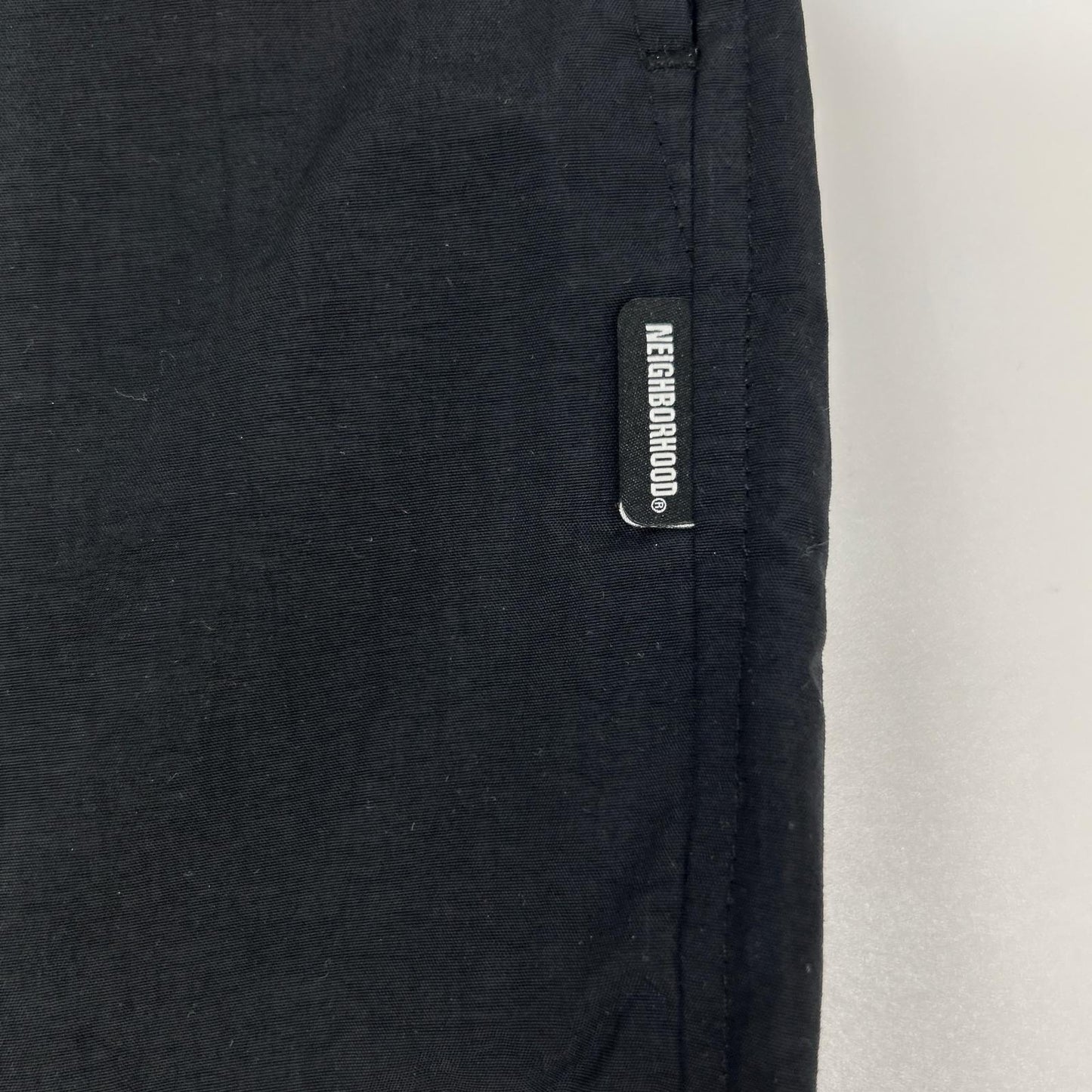 NEIGHBORHOOD ネイバーフッド 231TSNH-PTM02 23SS ブラック PFU PANTS ナイロンドローストリングイージーパンツ ボトムス