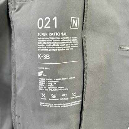 K-3B ケースリービー 021_N ブラック 24HR-WEARABLE ミニマルジャケット ジャケット
