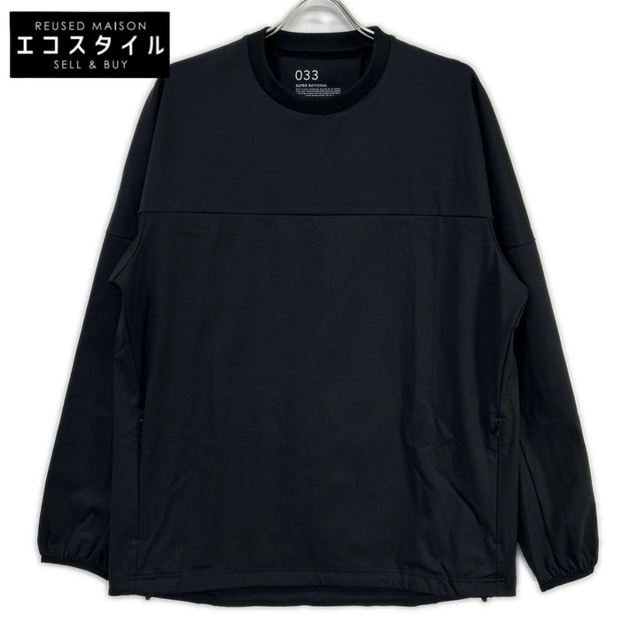 K-3B ケースリービー 033_N ブラック 24HR-WEARABLE 長袖ピステ トップス