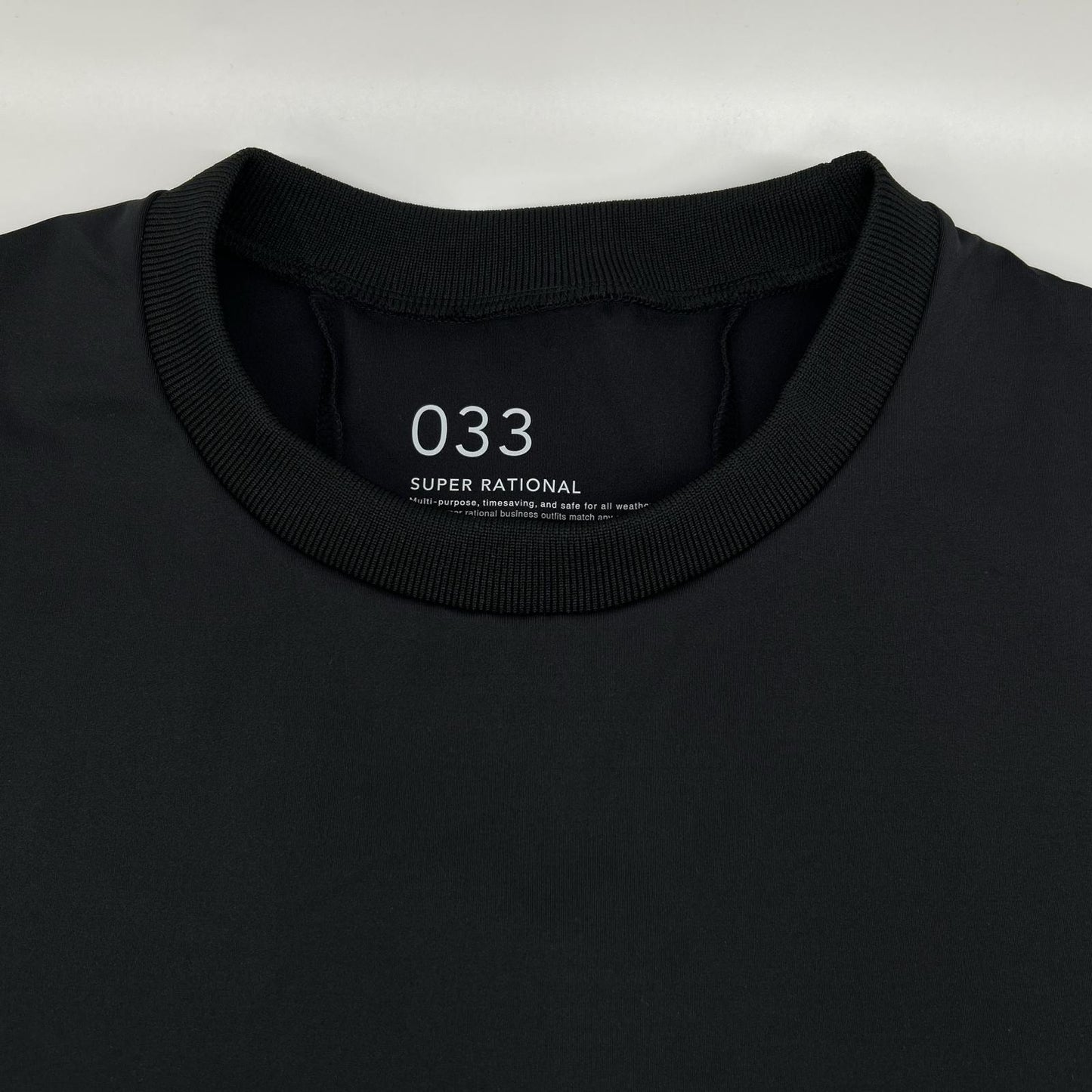 K-3B ケースリービー 033_N ブラック 24HR-WEARABLE 長袖ピステ トップス