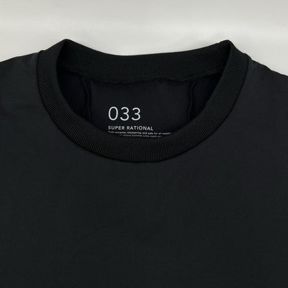K-3B ケースリービー 033_N ブラック 24HR-WEARABLE 長袖ピステ トップス