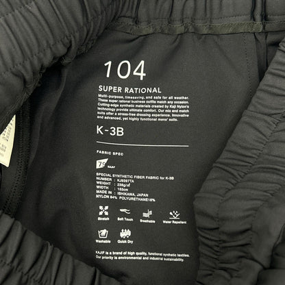 K-3B ケースリービー 104_N ブラック 24HR-WEARABLE カーゴジョガーパンツ ボトムス