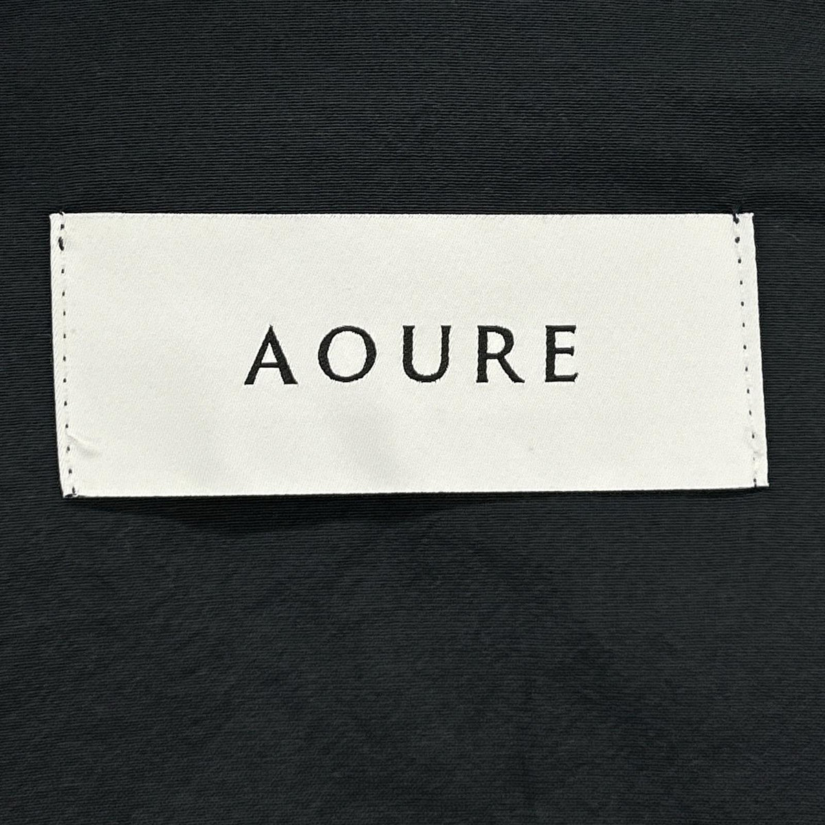 AOURE Aoure AMFC244016 2024 navy Mad Shine 4-patch overshirt jacket