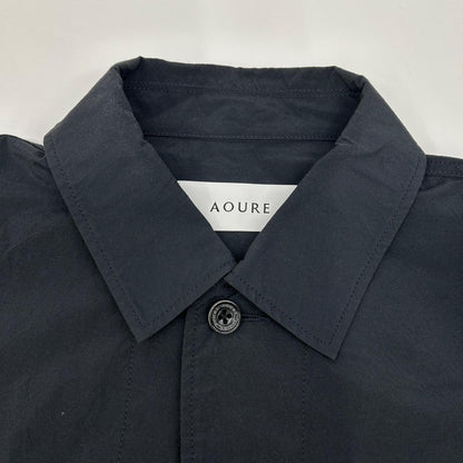 AOURE Aoure AMFC244016 2024 navy Mad Shine 4-patch overshirt jacket