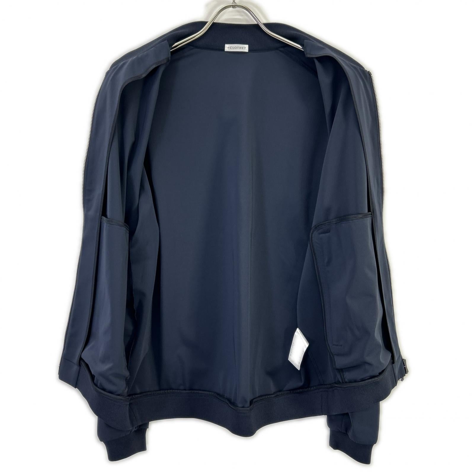 +CLOTHET クロスクローゼット CLG-50001 ネイビー Matte Twist Flight Jacket マットツイストフライトジャケット トップス