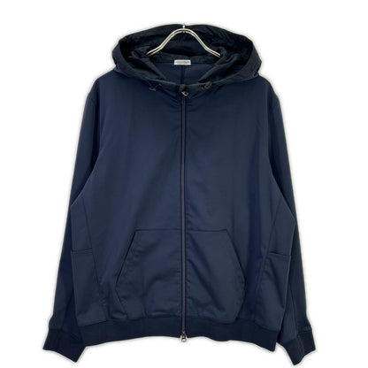+CLOTHET クロスクローゼット CLG-40025 ネイビー Matte Twist Zip Up Hoodie マットツイスト ジップアップ フーディー トップス