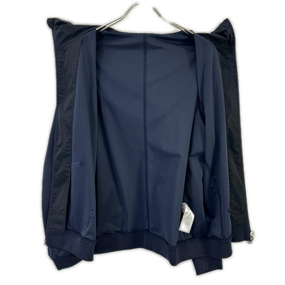 +CLOTHET クロスクローゼット CLG-40025 ネイビー Matte Twist Zip Up Hoodie マットツイスト ジップアップ フーディー トップス