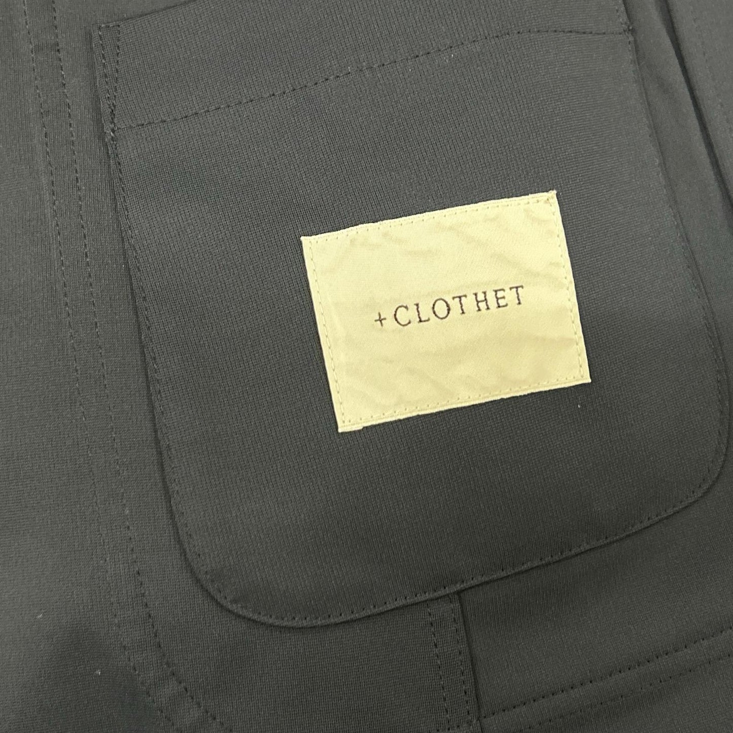 +CLOTHET クロスクローゼット CLG-40021 ネイビー Matte Twist Easy Jacke マットツイスト イージージャケット ジャケット