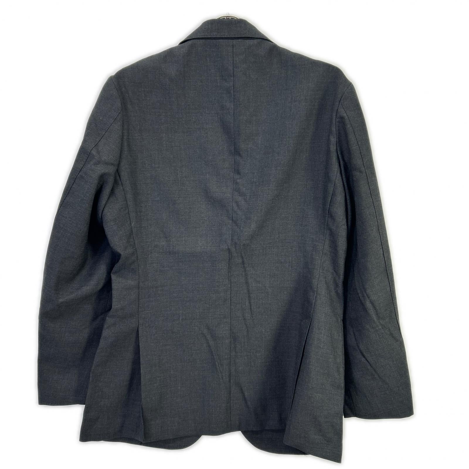 +CLOTHET クロスクローゼット CLG-40024 チャコール Twill Tailored Jacket ウォッシャブルツイルテーラードジャケット ジャケット