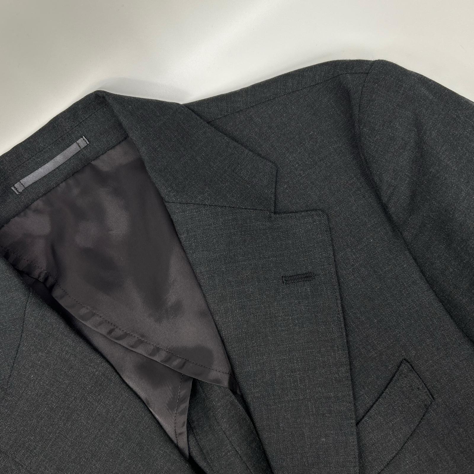 +CLOTHET クロスクローゼット CLG-40024 チャコール Twill Tailored Jacket ウォッシャブルツイルテーラードジャケット ジャケット