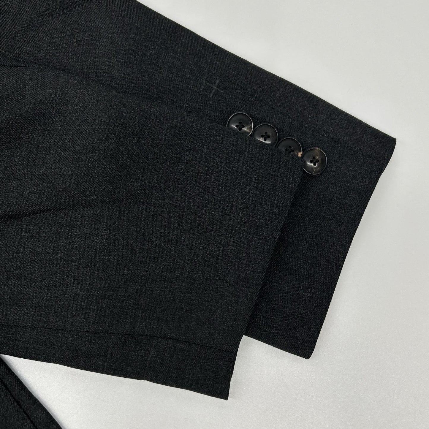 +CLOTHET クロスクローゼット CLG-40024 チャコール Twill Tailored Jacket ウォッシャブルツイルテーラードジャケット ジャケット