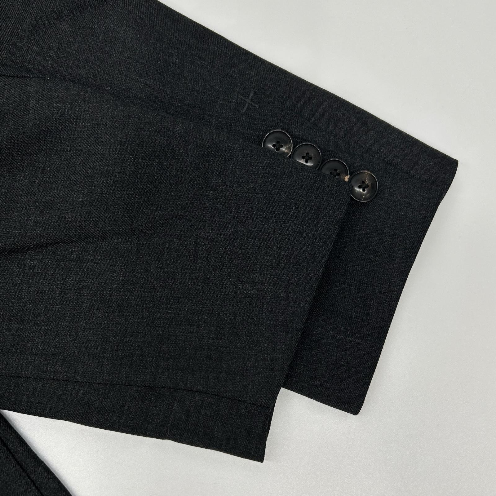 +CLOTHET クロスクローゼット CLG-40024 チャコール Twill Tailored Jacket ウォッシャブルツイルテーラードジャケット ジャケット