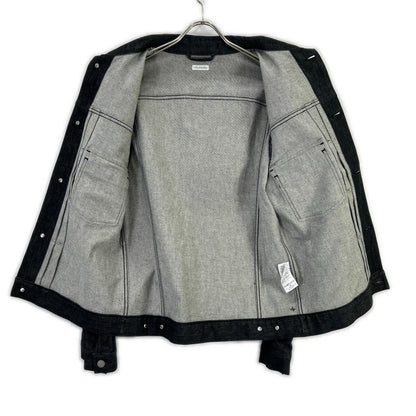 +CLOTHET クロスクローゼット CLG-40017 ブラック リアクティブデニム2ndタイプGジャン ジャケット