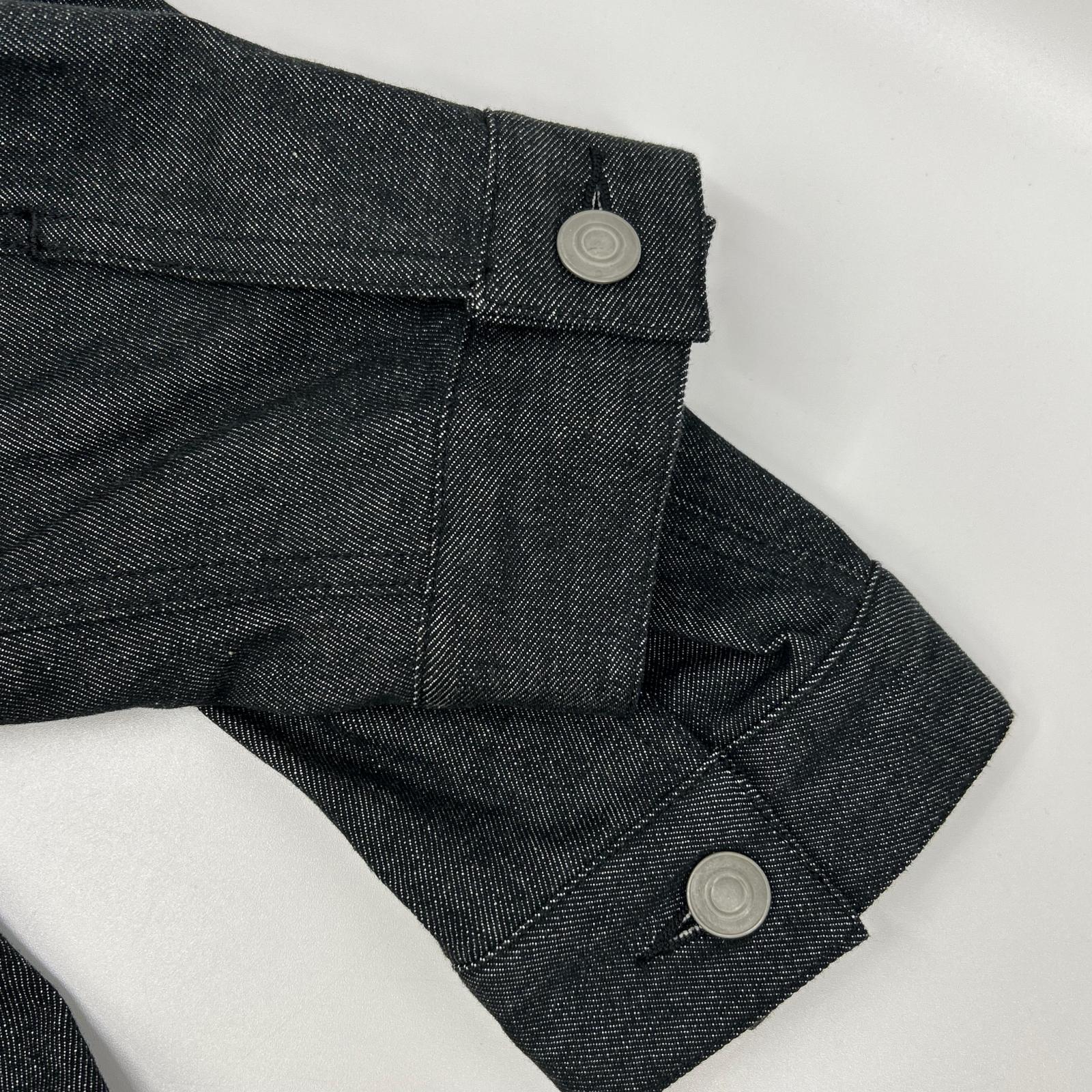 +CLOTHET クロスクローゼット CLG-40017 ブラック リアクティブデニム2ndタイプGジャン ジャケット