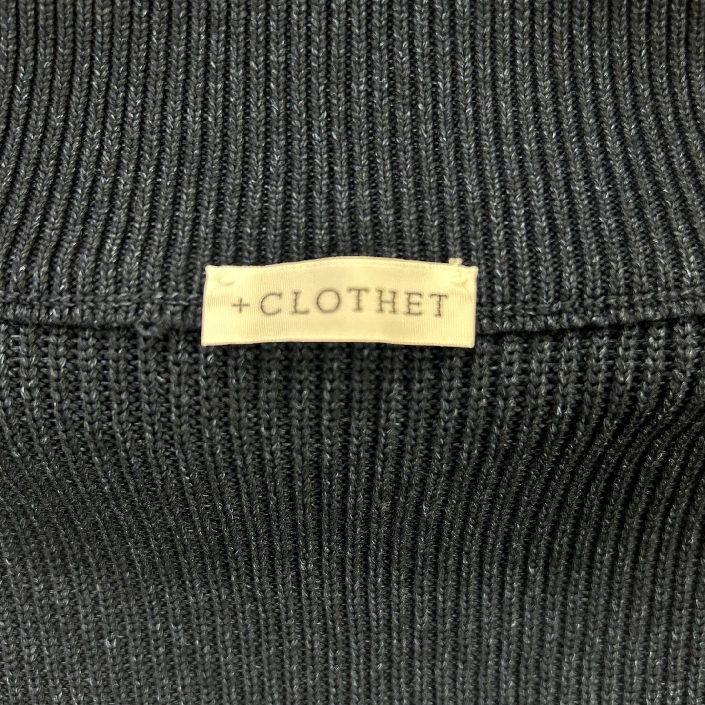 +CLOTHET クロスクローゼット CLF-80032 ネイビー Drivers Knit ニットジャケット ジャケット