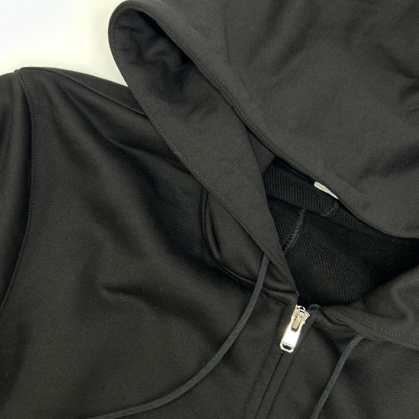 +CLOTHET クロスクローゼット CLP-70029 ブラック Urake Zip Up Hoodie スビンプラチナム裏毛ジャケット ジャケット