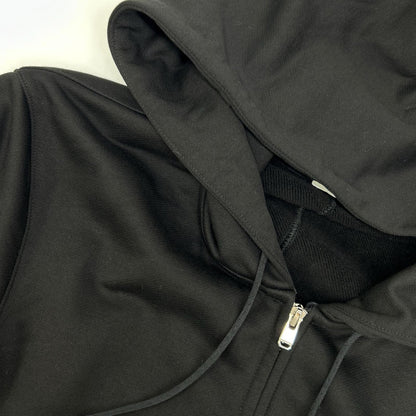 +CLOTHET クロスクローゼット CLP-70029 ブラック Urake Zip Up Hoodie スビンプラチナム裏毛ジャケット ジャケット