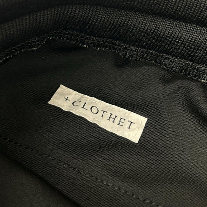 +CLOTHET クロスクローゼット CLG-20027 ブラック Matte Twist Jogger Pants マットツイスト ジョガーパンツ ボトムス