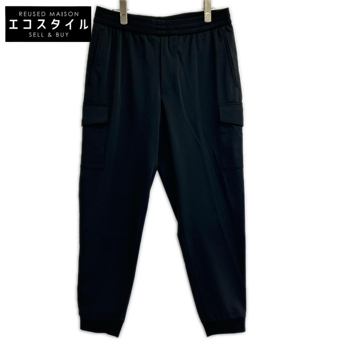 +CLOTHET クロスクローゼット CLG-20042 ブラック Matte Twist Cargo Jogger Pants マットツイスト カーゴジョガーパンツ ボトムス