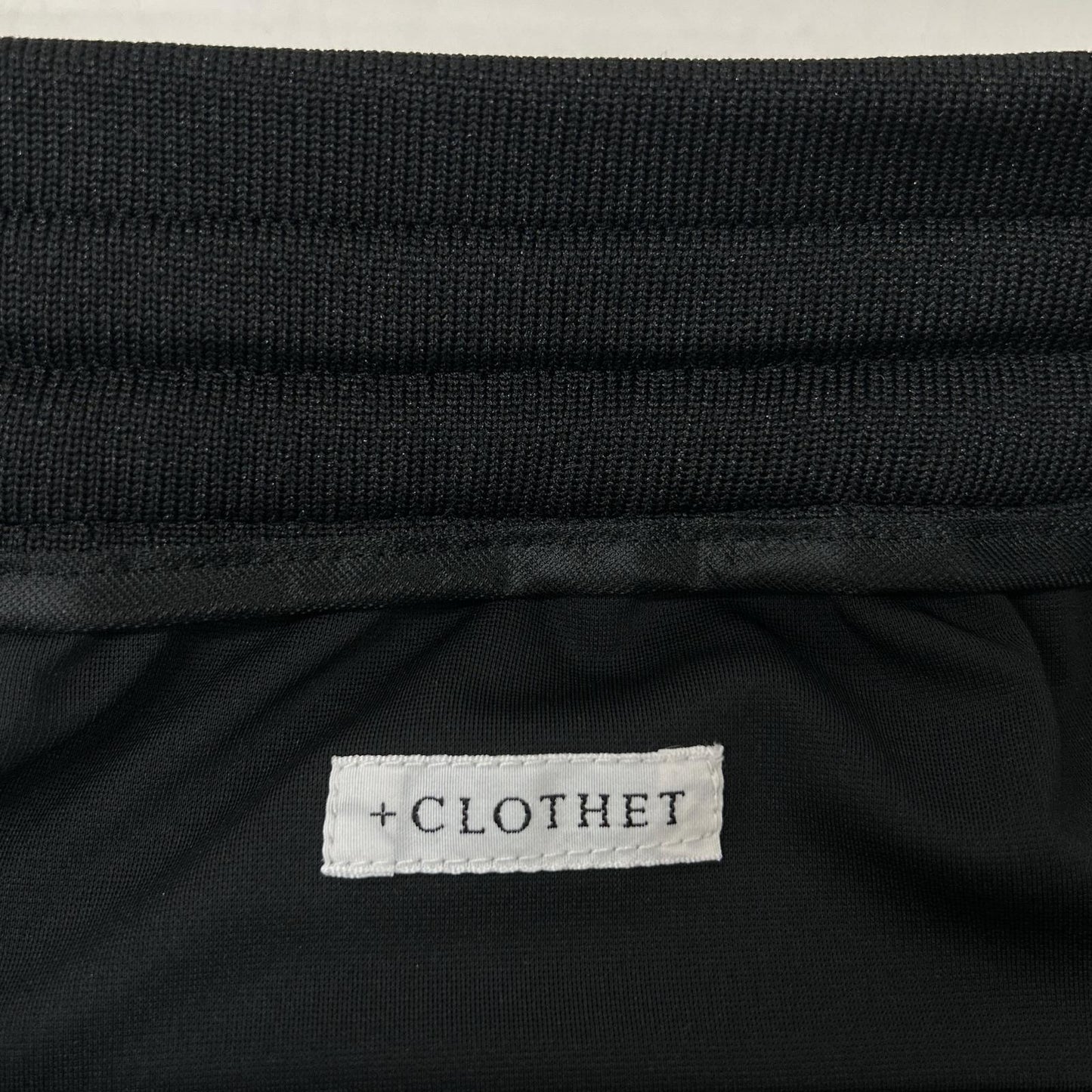 +CLOTHET クロスクローゼット CLG-20042 ブラック Matte Twist Cargo Jogger Pants マットツイスト カーゴジョガーパンツ ボトムス