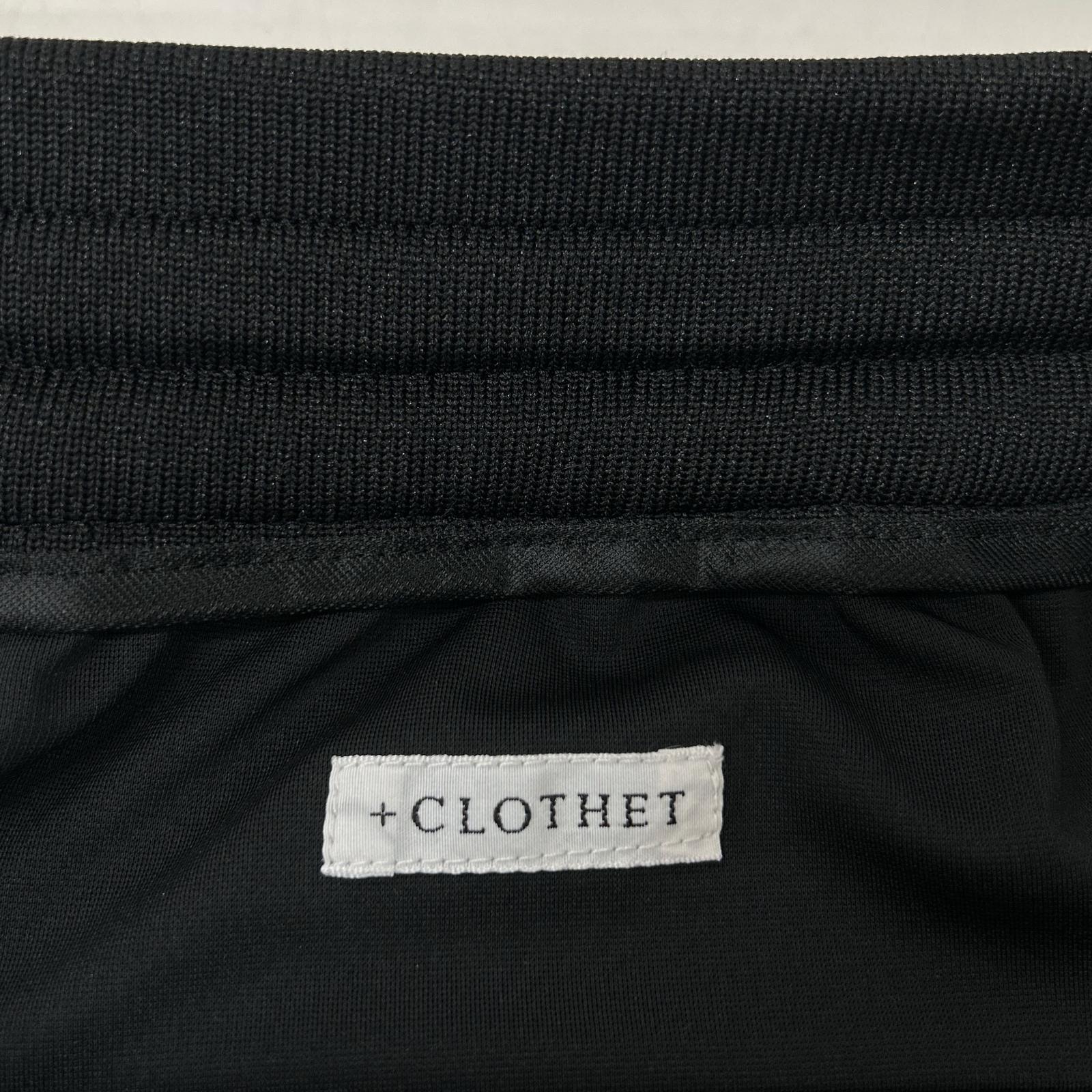 +CLOTHET クロスクローゼット CLG-20042 ブラック Matte Twist Cargo Jogger Pants マットツイスト カーゴジョガーパンツ ボトムス