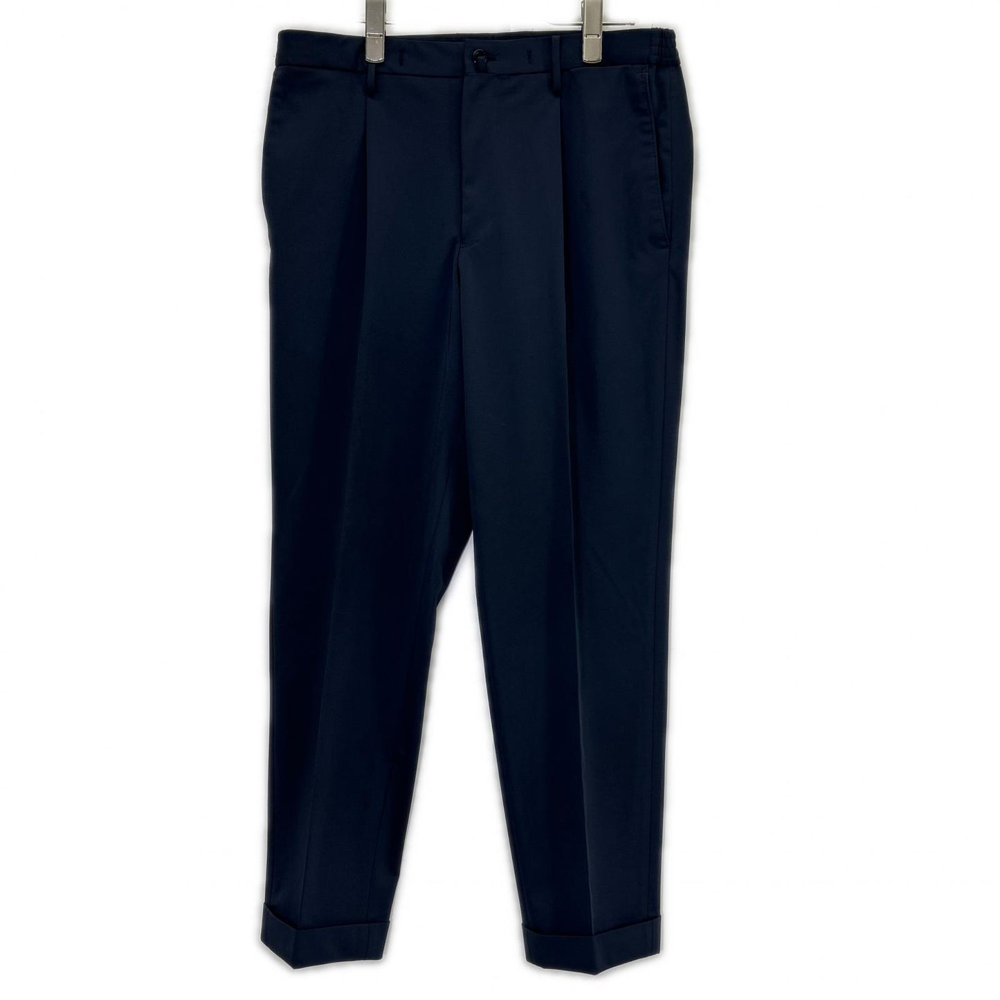 +CLOTHET クロスクローゼット CLG-20013 ネイビー Matte Twist Easy Trousers マットツイストイージートラウザー ボトムス