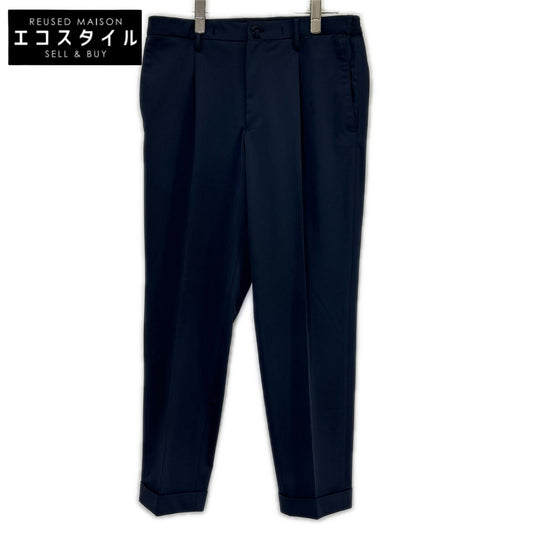 +CLOTHET クロスクローゼット CLG-20013 ネイビー Matte Twist Easy Trousers マットツイストイージートラウザー ボトムス