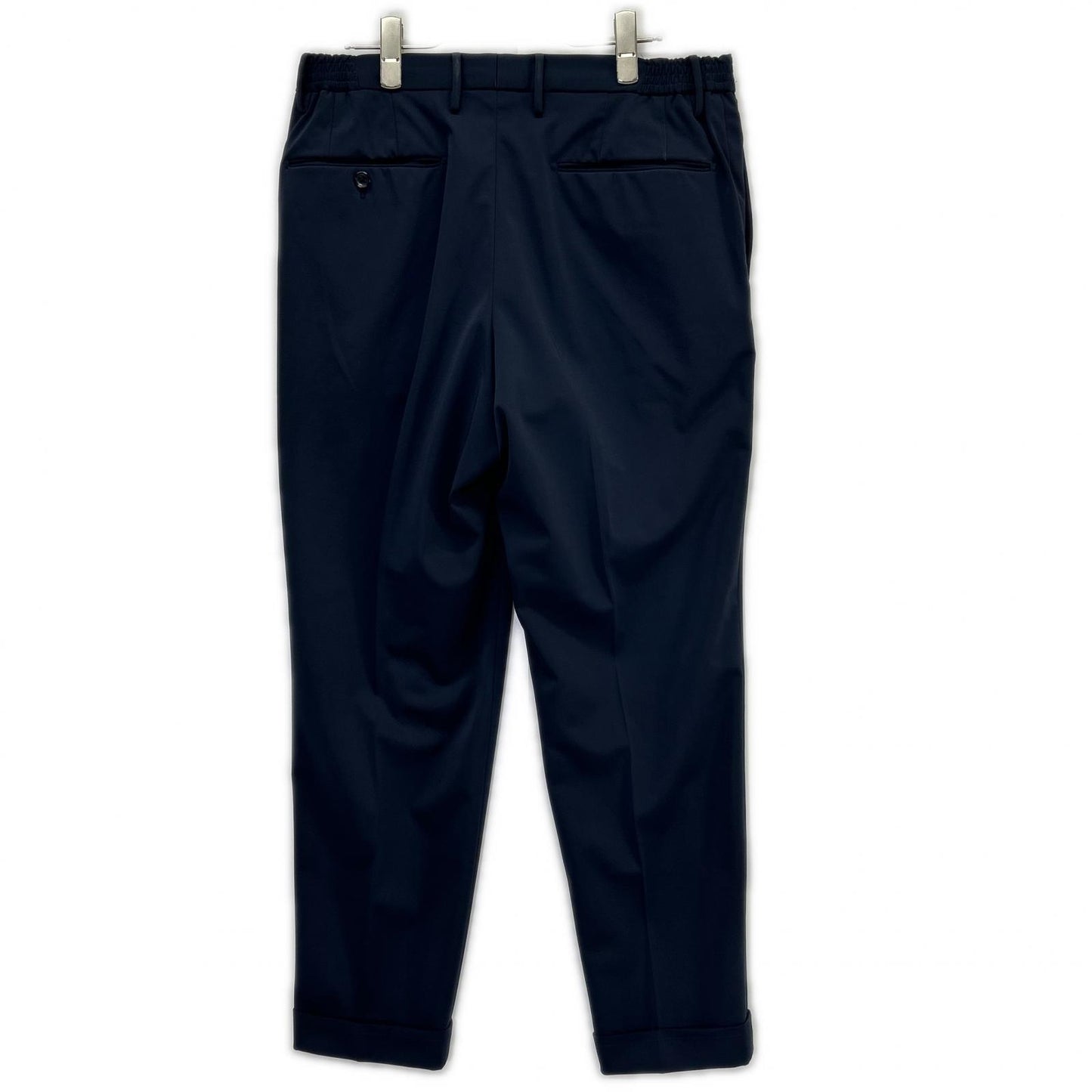 +CLOTHET クロスクローゼット CLG-20013 ネイビー Matte Twist Easy Trousers マットツイストイージートラウザー ボトムス