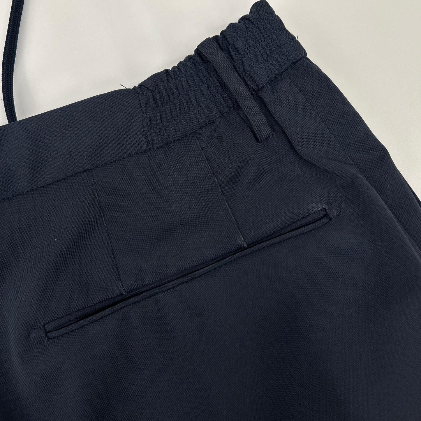 +CLOTHET クロスクローゼット CLG-20013 ネイビー Matte Twist Easy Trousers マットツイストイージートラウザー ボトムス