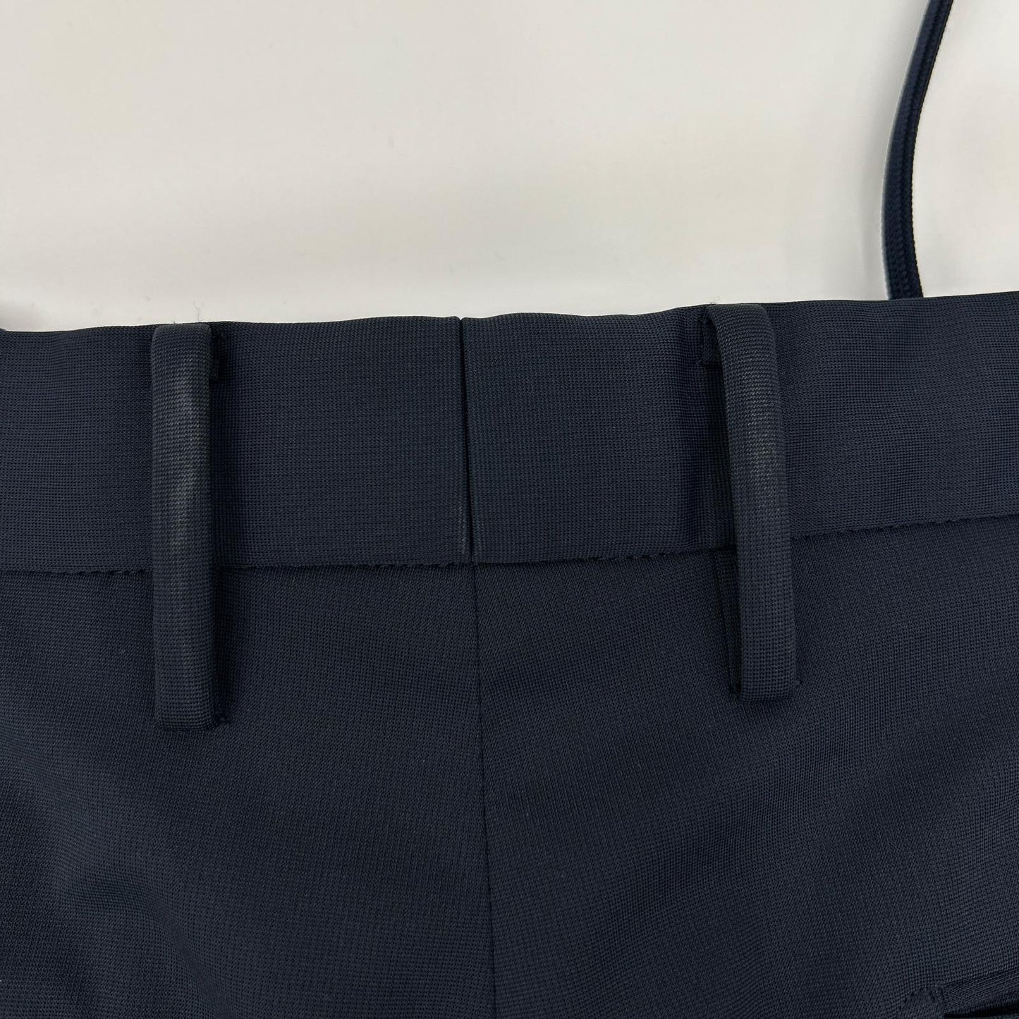+CLOTHET クロスクローゼット CLG-20013 ネイビー Matte Twist Easy Trousers マットツイストイージートラウザー ボトムス