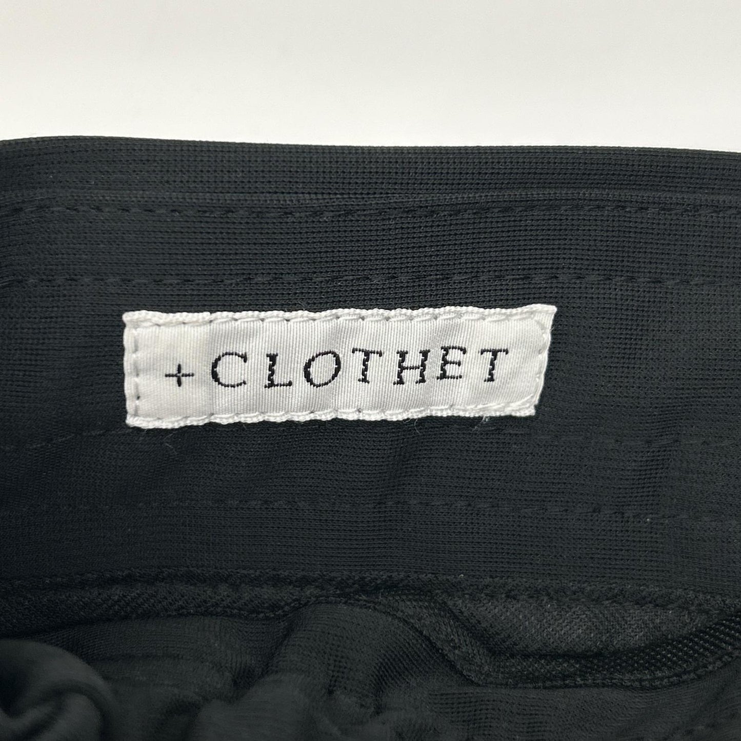 #NAME? クロスクローゼット CLG-20013 ブラック Matte Twist Easy Trousers マットツイストイージートラウザー ボトムス